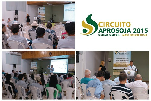 Circuito Aprosoja: MS tem 38% da safra 2015/2016 de soja vendida antecipadamente