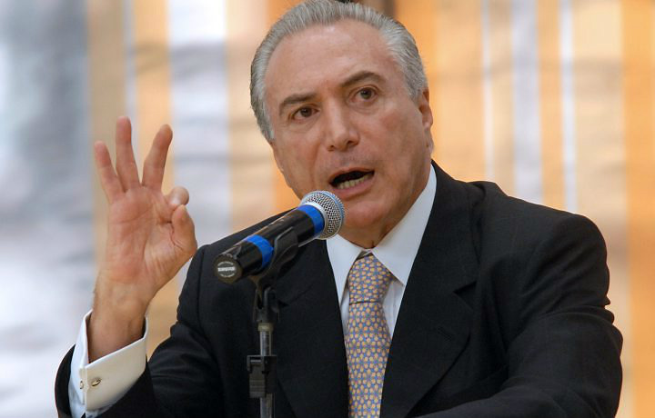 Temer nega ingerência sobre eventual decisão para novo presidente da Câmara Foto: Divulgação