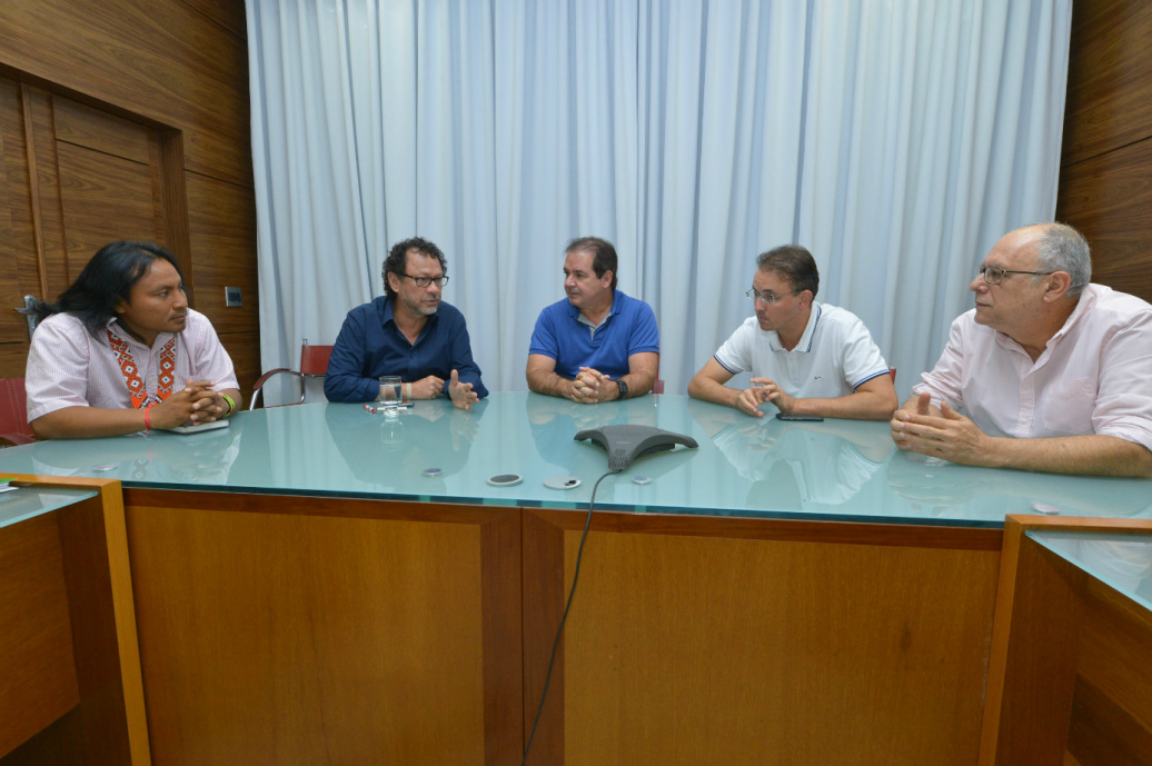 Presidente da Funai pactua ações indigenistas no estado do Acre Foto: Mário Vilela/Funai