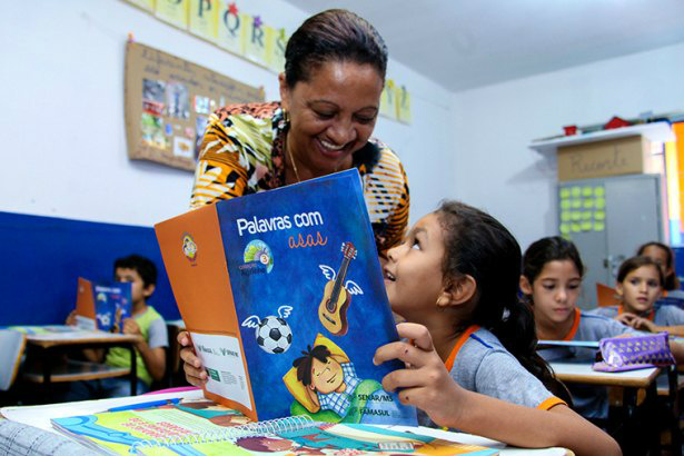 Agrinho em sala de aula - foto João Carlos Castro