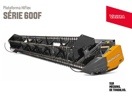 Valtra apresenta portfólio de colheitadeiras axiais na Agrishow 2016 plataforma Draper HiFlex VALTRA Série 600 FD