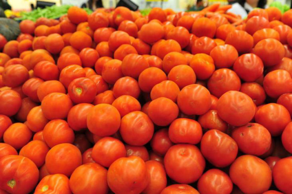 Preço do tomate cai 75% e vira alvo de promoções no mercado atacadista Mercado está sendo abastecido pelas safras de tomate de Santa Catarina, Rio de Janeiro, São Paulo e Minas Gerais.Foto: Ronald Mendes / Agencia RBS
