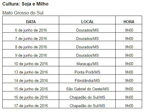 Mato Grosso do Sul recebe Programa de Aplicação Responsável da Dow AgroSciences Mato Grosso do Sul recebe Programa de Aplicação Responsável da Dow AgroSciences