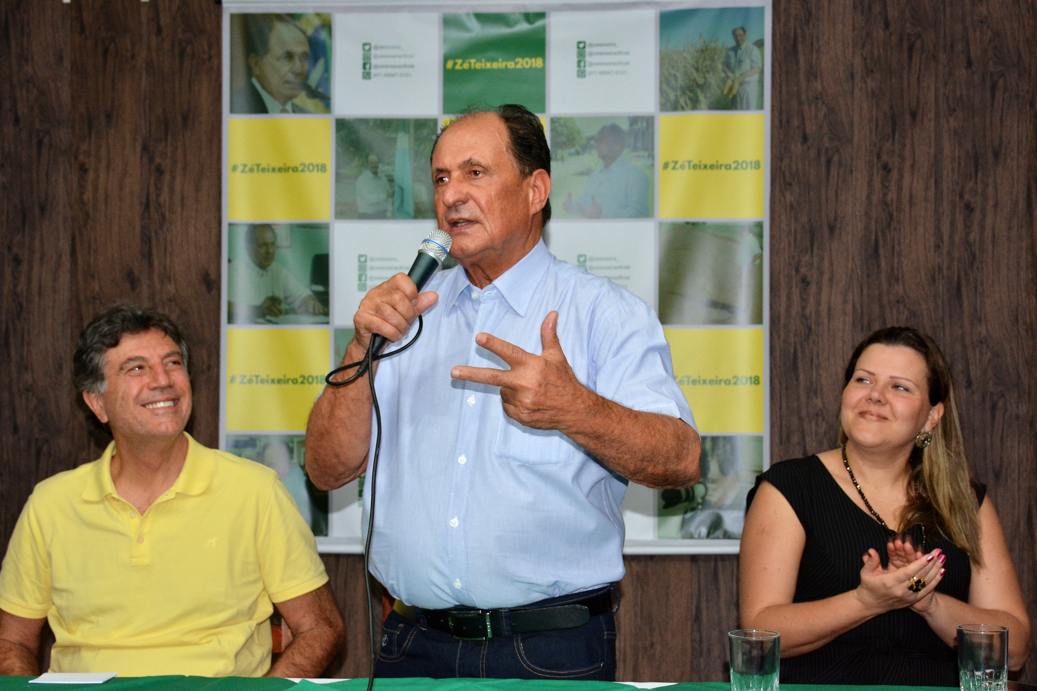 Zé Teixeira diz que buscará 7º mandato e ficará com Reinaldo