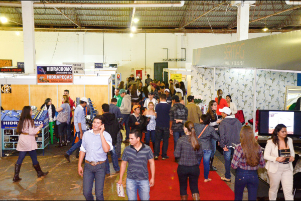 Dentro do Pavilhão ACED os expositores tem a oportunidade de conquistar a visibilidade para sua empresa durante todo o ano. foto: div