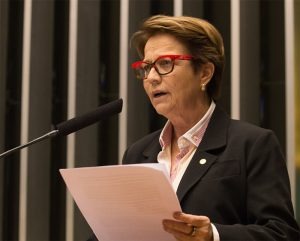 Ao tomar posse, nova ministra da Agricultura diz que Brasil é 'modelo' em preservação ambiental Ao tomar posse, nova ministra da Agricultura diz que Brasil é 'modelo' em preservação ambiental