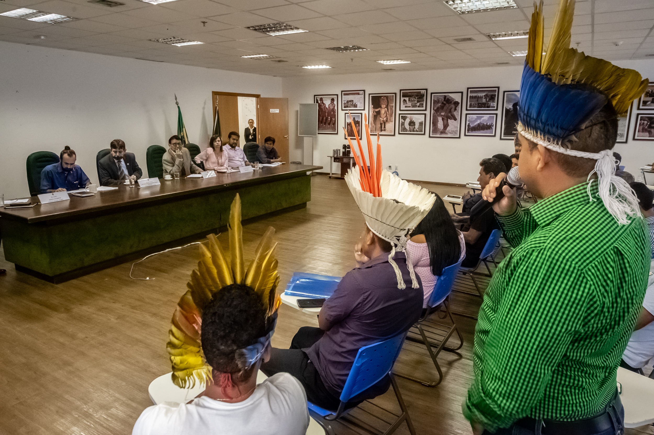 Povos Karajá e Javaé discutem continuidade de projeto indígena de bovinocultura Povos Karajá e Javaé discutem continuidade de projeto indígena de bovinocultura