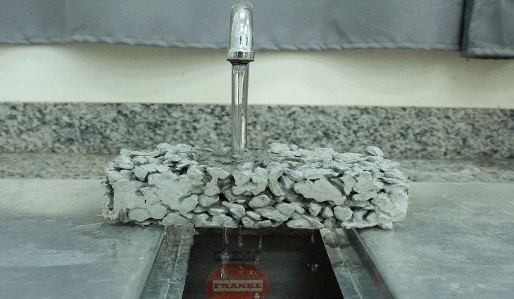 UEMS/Dourados pesquisa concreto permeável em Projeto de Iniciação Científica UEMS/Dourados pesquisa concreto permeável em Projeto de Iniciação Científica