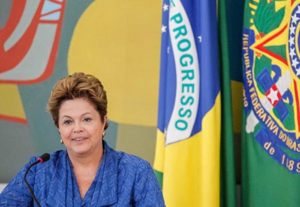 Sobre conflitos indígenas, Dilma afirma que governo cumpre a lei rigorosamente Dilma afirmou que o Brasil é um país que cumpre o que determina a Justiça.Foto: Roberto Stuckert Filho/PR