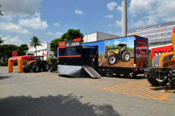 Valtra Pé na Estrada leva aos produtores de MS tecnologia Para a demonstração de Dourados a Valtra apresentará os demais modelos da Série A, até 100cv de potência e a colheitadeira BC7500.Foto: Divulgação