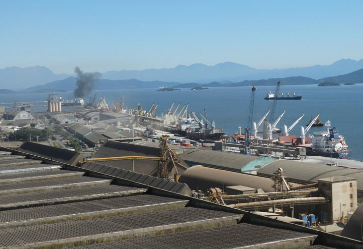 Aprosoja/MS avalia porto de Iquique como apto para escoamento Porto de Iquique está apto para escoamento dos grãos Sul mato-grossense. Foto: Divulgação