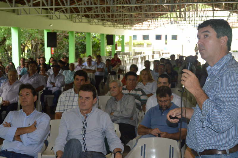 Agronegócio: mudar a imagem é desafio Eduardo Riedel, durante o I Seminário de Agronegócio. Foto: Famasul