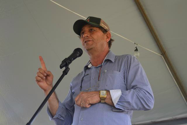 Presidente do Sindicato Rural de Iguatemi, Hiário Parisi. Foto: Divulgação