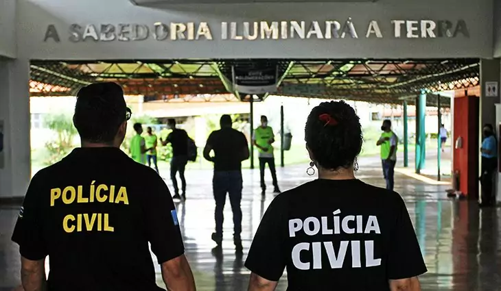 Agentes da Polícia civil (Foto: Divulgação).