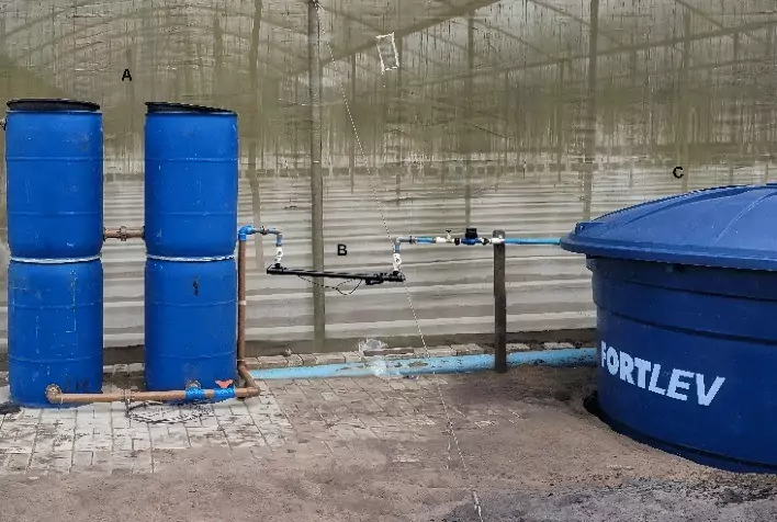 Sistema de reuso da Embrapa eleva em 61% a eficiência da irrigação de hortaliças e reduz consumo de fertilizantes