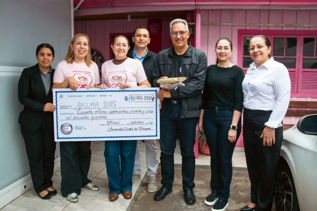 UCP arrecadou mais de R$ 30 mil em apoio à luta contra o câncer de mama.