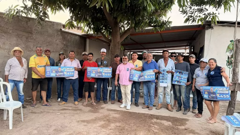 Do pequeno produtor ao pecuarista, Carlos Bernardo encontra apoio a demandas por mais condições para produzir em MS Do pequeno produtor ao pecuarista, Carlos Bernardo encontra apoio a demandas por mais condições para produzir em MS