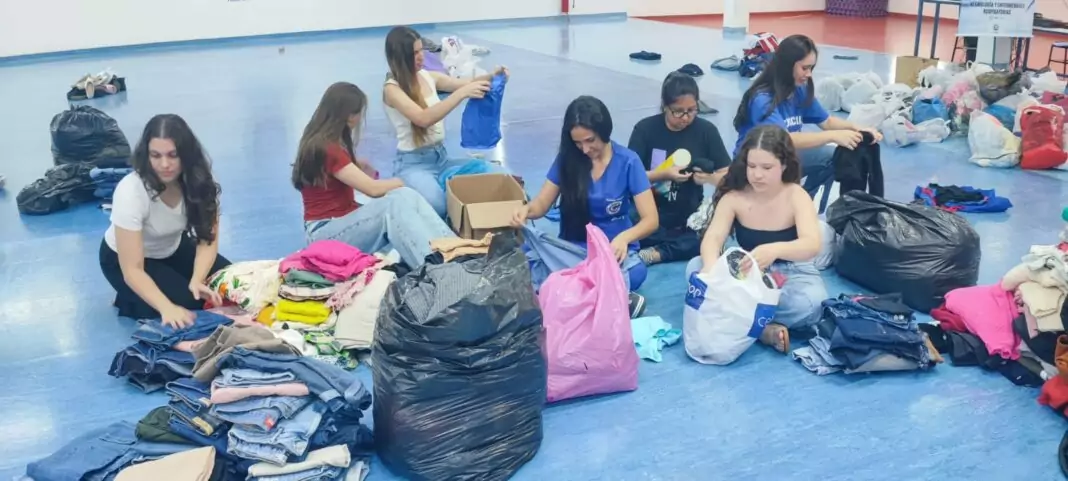 Solidariedade que acolhe: estudantes da Interamericana arrecadam doações para comunidades de Amambay