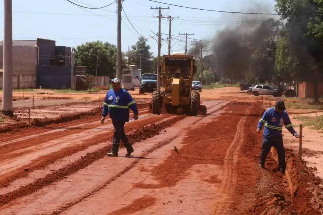 MS avança com obras de infraestrutura rodoviária e urbana nos 79 municípios