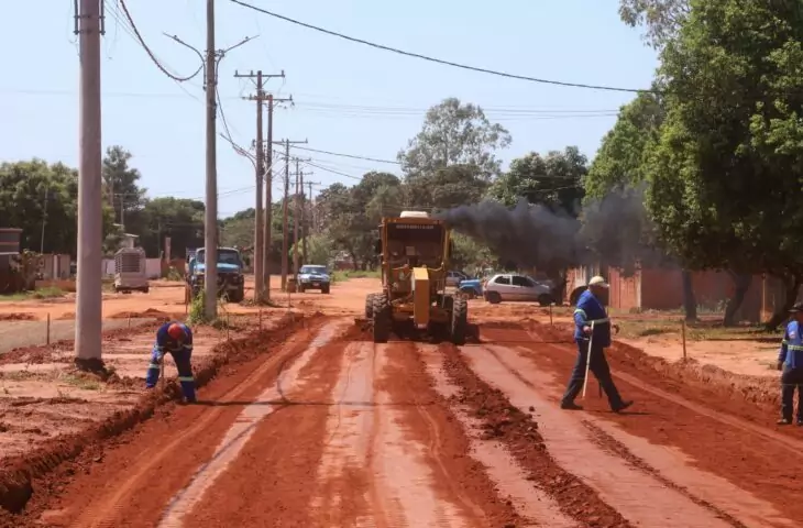 MS avança com obras de infraestrutura rodoviária e urbana nos 79 municípios